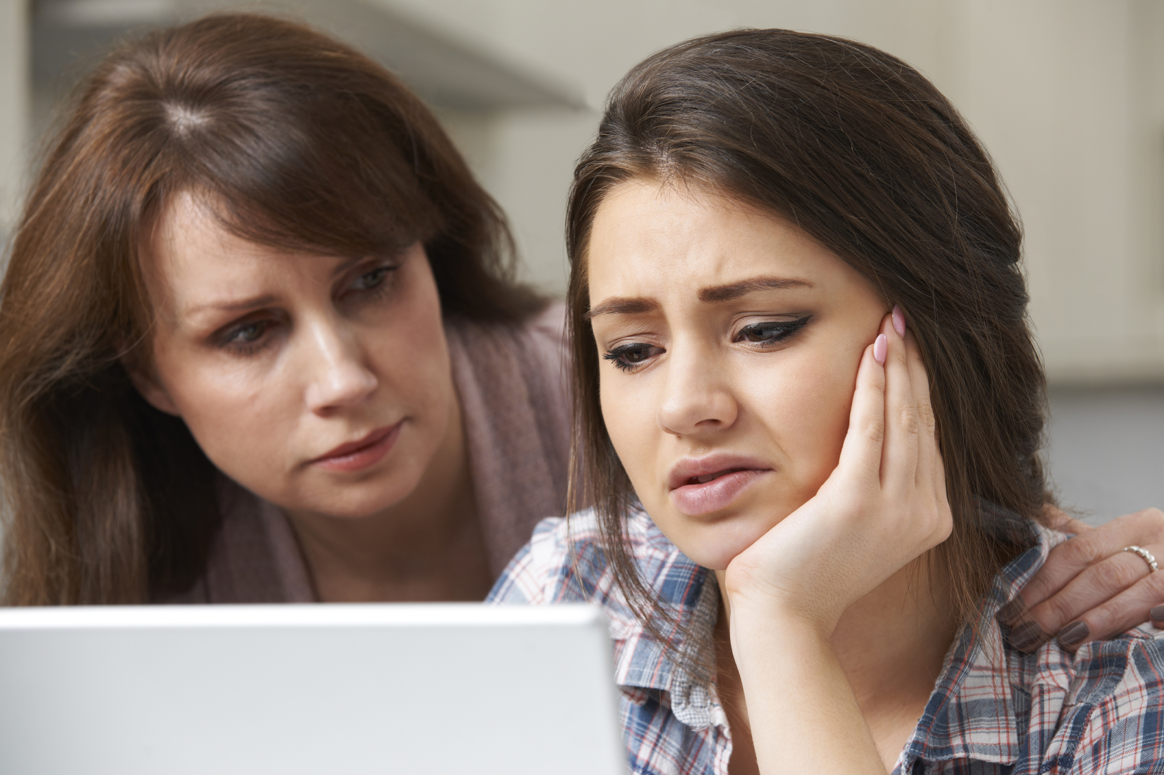 Mom Teaching Teen